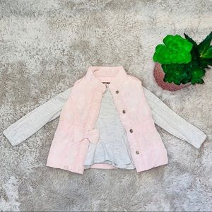 7 For all mankind vest and shirt